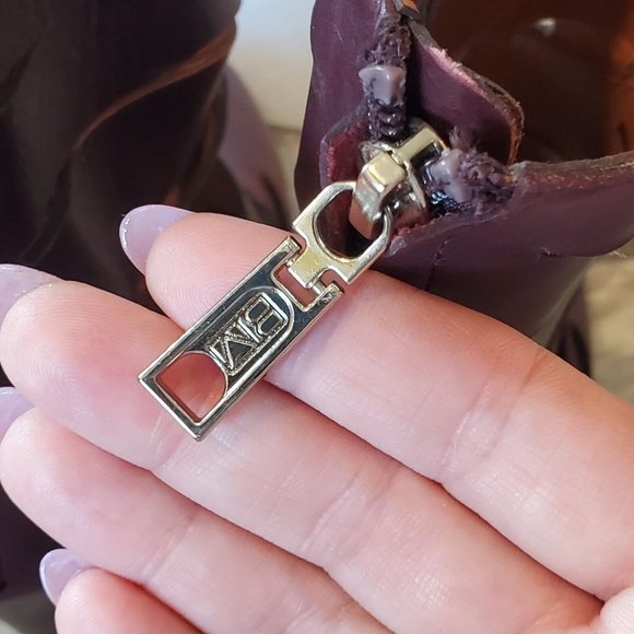 Rebecca Minkoff Sz 6 Debra Cutout Leather Bootie Caged Heels Brown Leather 3.75" - Picture 11 of 12